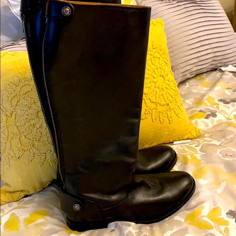 Black Frye boots